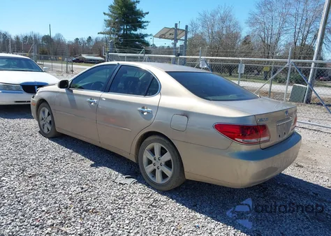 2005 Lexus Es 330 z USA, uszkodzony, nr VIN JTHBA30G155100105